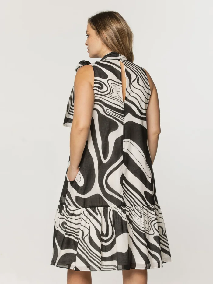 Sukienka letnia z kokardą