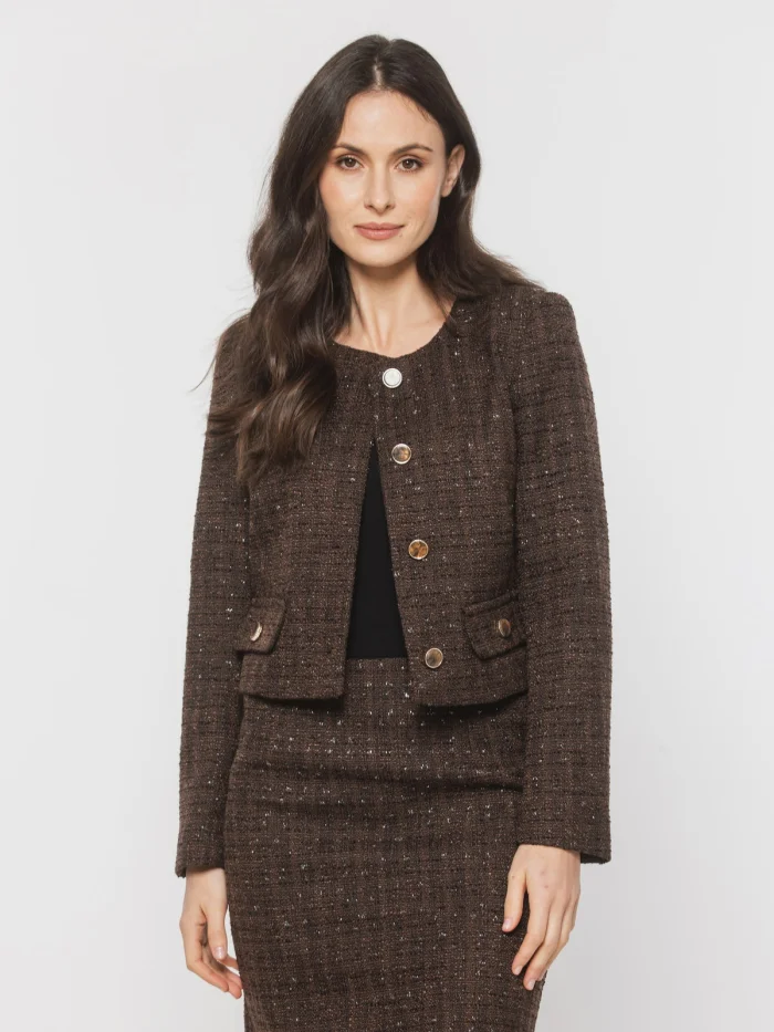Marynarka boucle