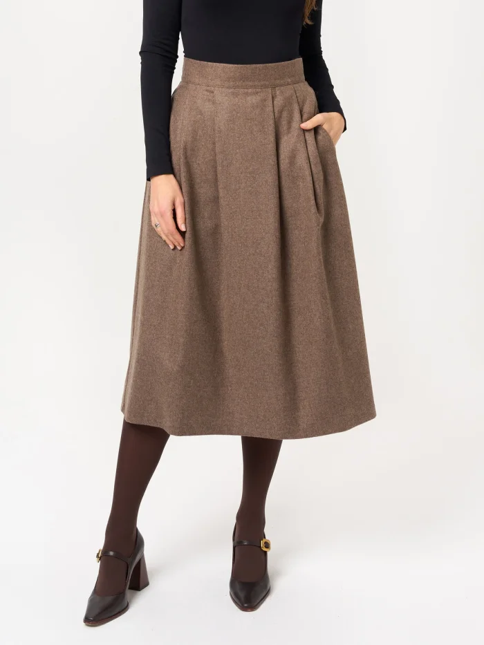 Spódnica fałdowana