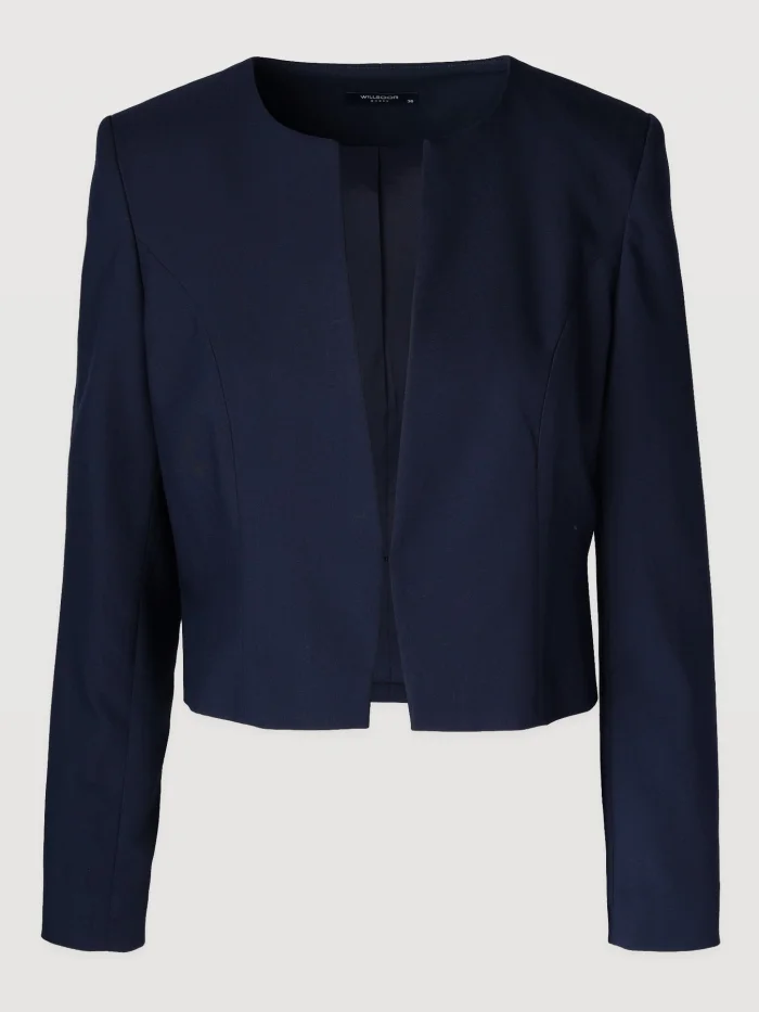 Granatowy żakiet damski