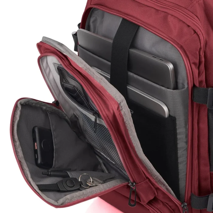 Burgundowy plecak kabinowy (Cabin Backpack)