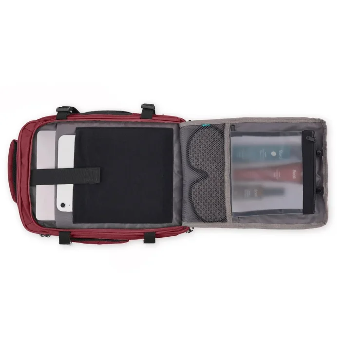 Burgundowy plecak kabinowy (Cabin Backpack)