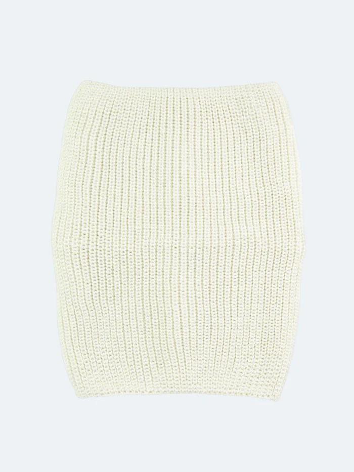 Komplet czapka/komin beżowy