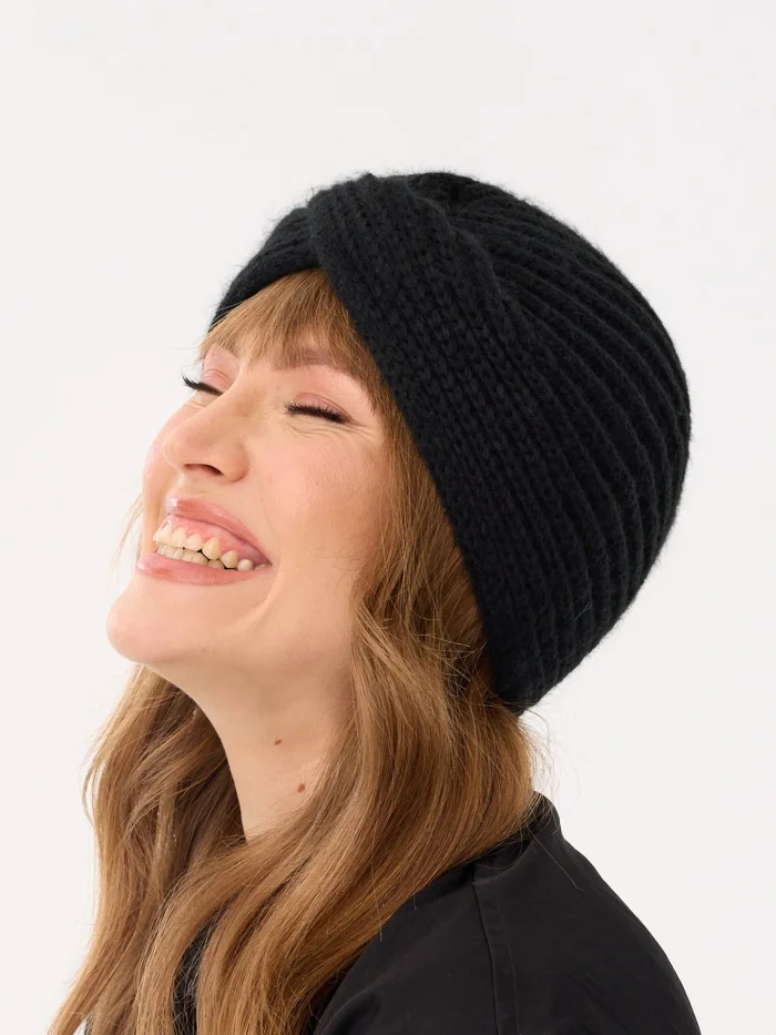 Turban Ava Black