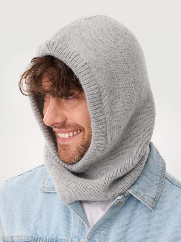 Kaptur Sabfil Balaclava Marion jasnoszary