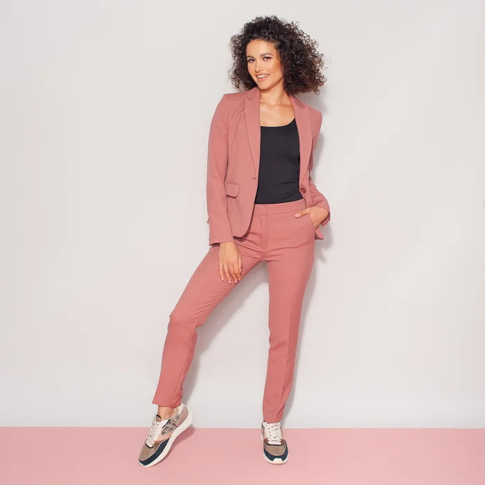 Marynarka damska brudny róż