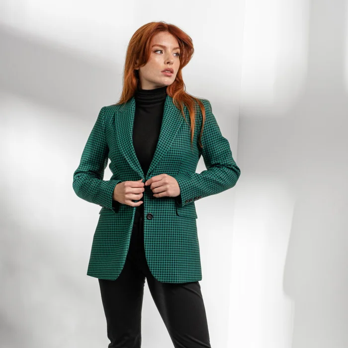 Marynarka damska w pepitę