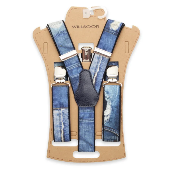 Szelki męskie denim