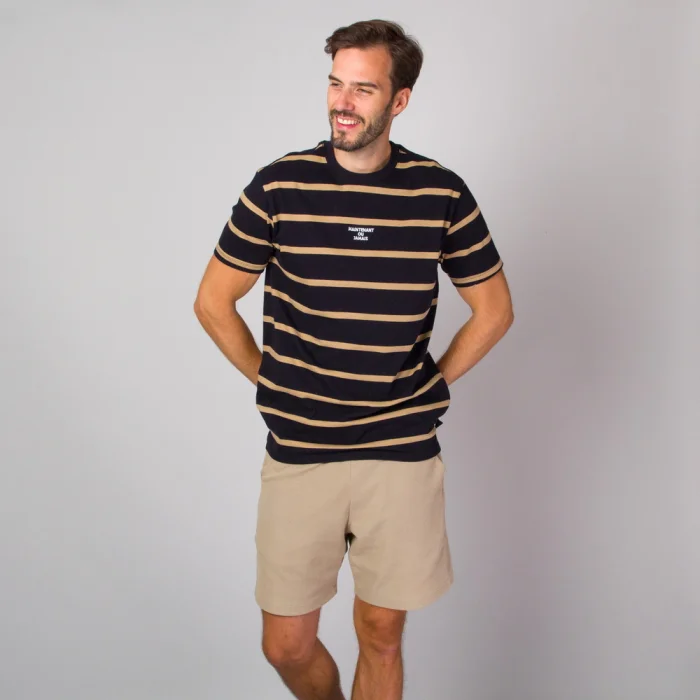 T-shirt męski w paski