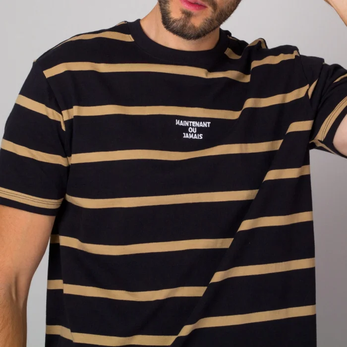 T-shirt męski w paski