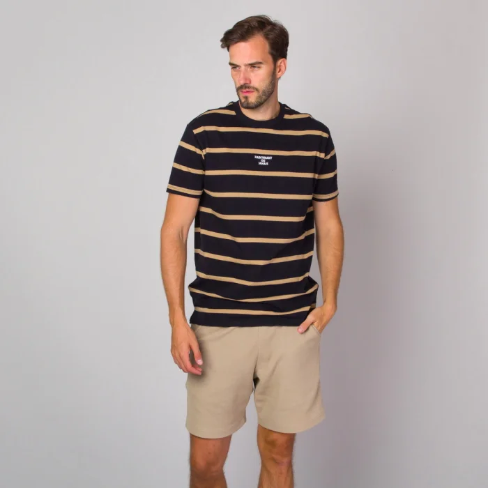 T-shirt męski w paski