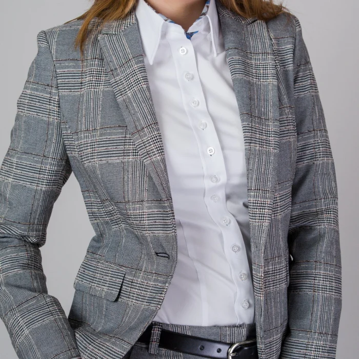 Marynarka damska w kratę