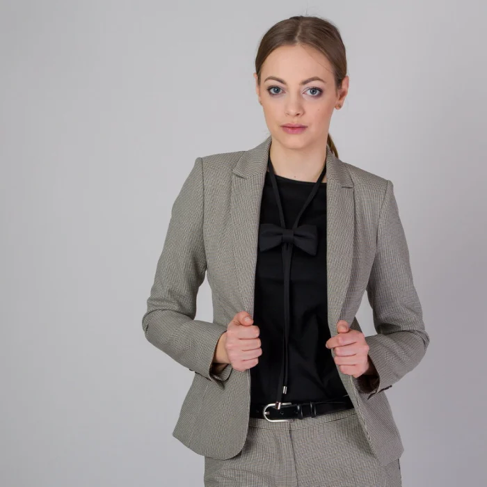 Marynarka damska w pepitkę