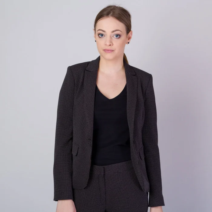 Marynarka damska w kropki