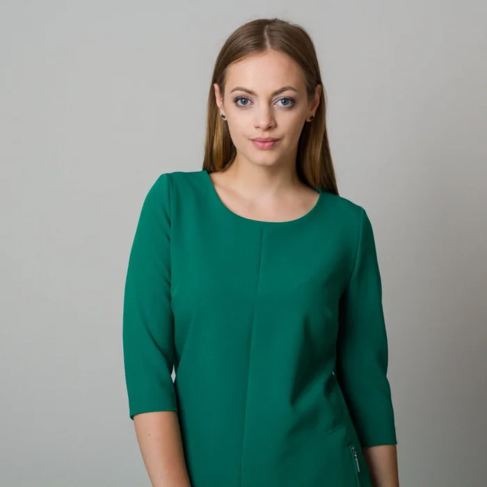 Zielona sukienka