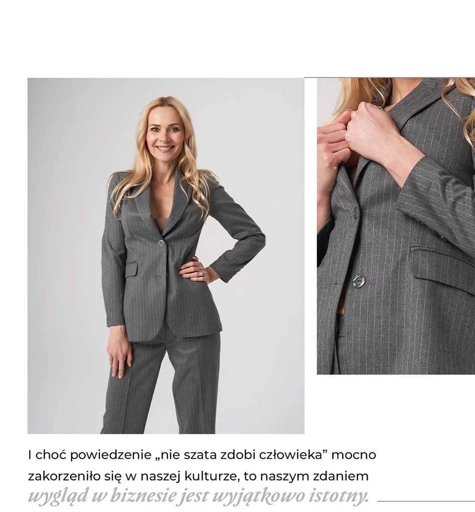 I choć powiedzenie &bdquo;nie szata zdobi człowieka&rdquo; mocno zakorzeniło się w naszej kulturze, to naszym zdaniem wygląd w biznesie jest wyjątkowo istotny.