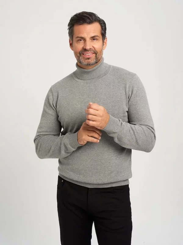 klasyczny szary golf