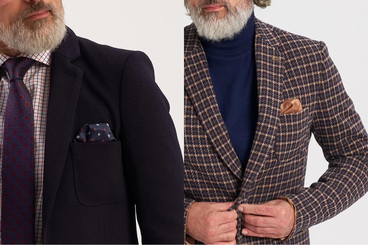 Business casual - poszetki