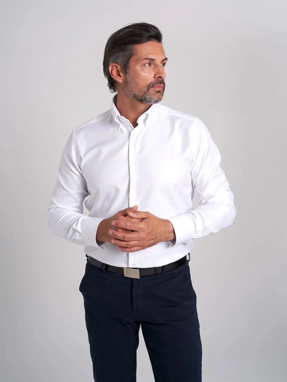 biala koszula meska na mature